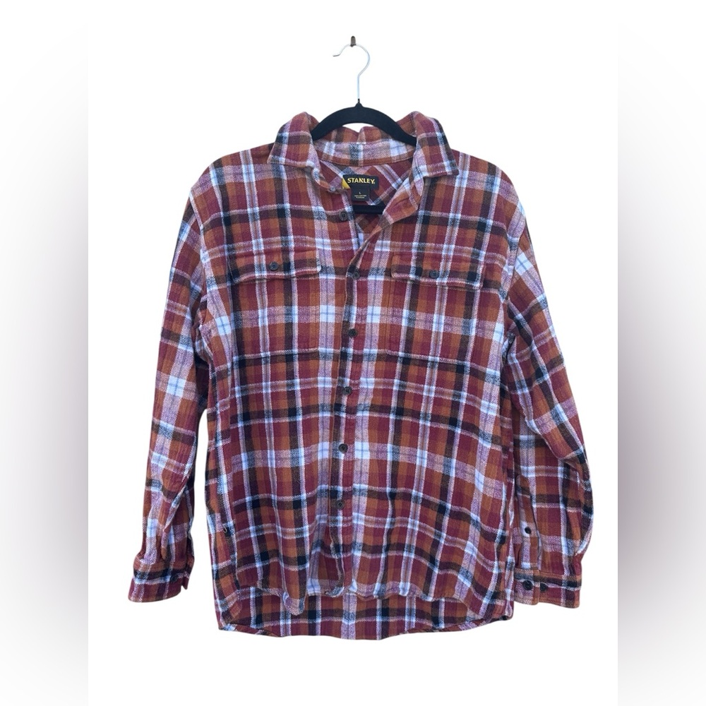 Stanley Cotton Plaid Button Down Flannel